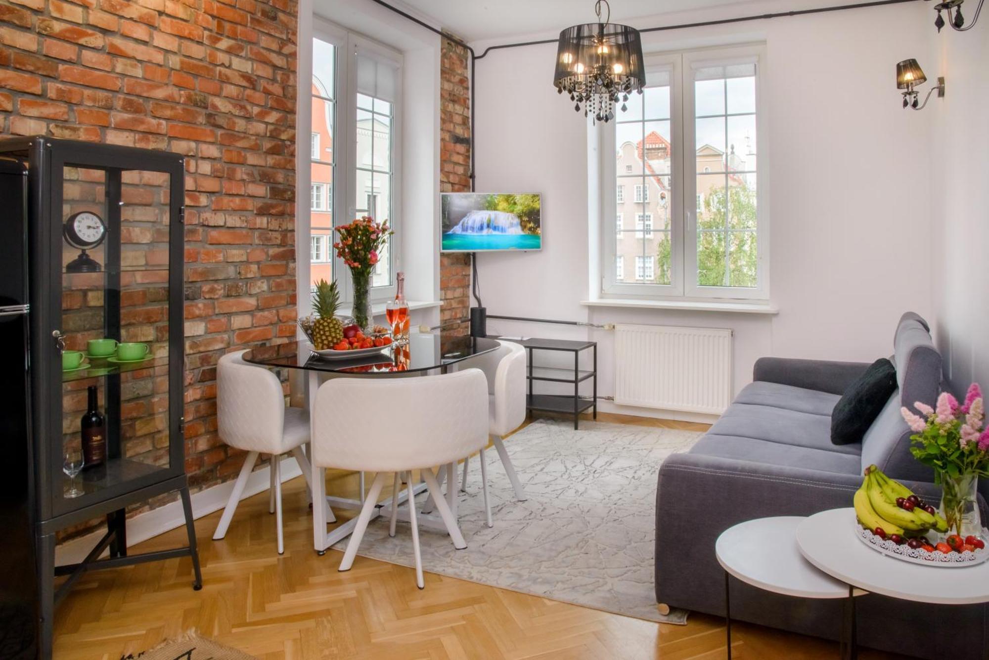 Maya'S Flats & Resorts 63 - 3 Rooms Apartment On Chlebnicka Street Old Town Gdansk Dış mekan fotoğraf